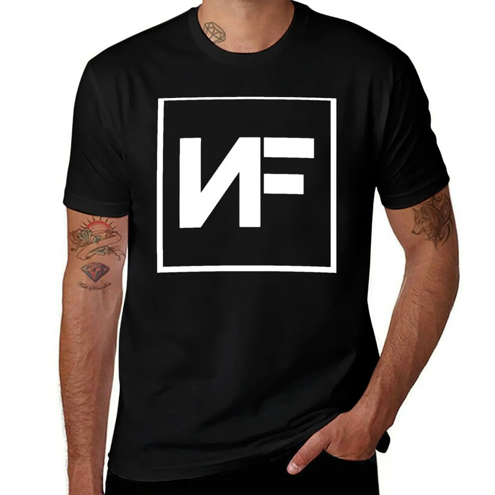 

black cotton soft shirt t shirts T-Shirt for man t-shirt NF Logo T-Shirt for t for package Merch cotton man NF plain man