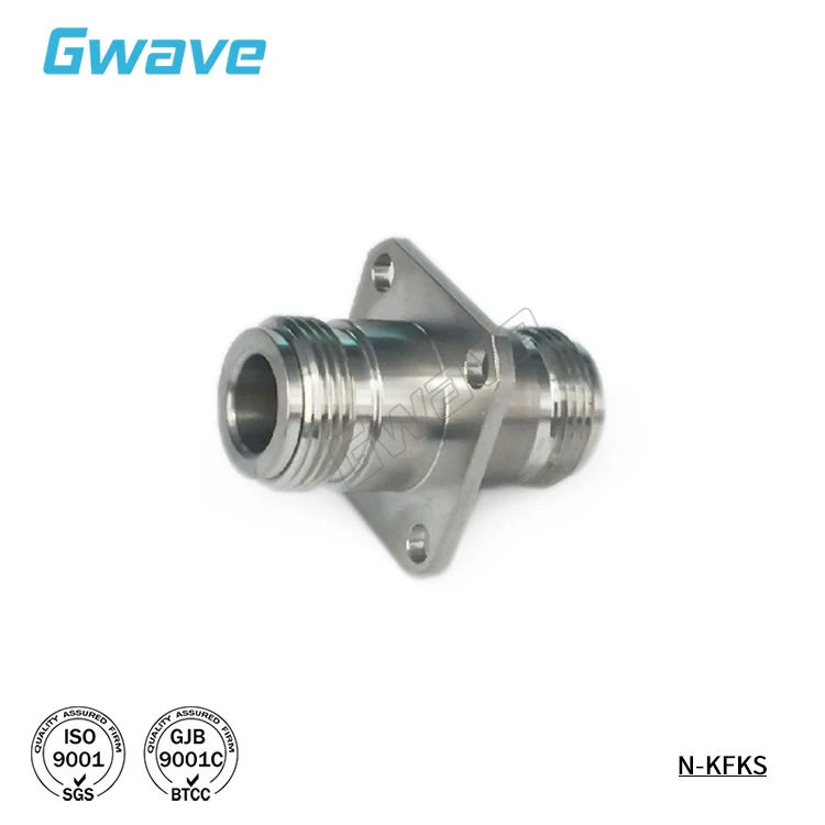 

N-female - N-female Precision Adapter Four Hole Flange DC-18GHz N-KFKS