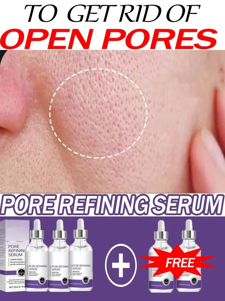 26 Pore Shrink Face Serum Moisturizing Fine Skin Essence for Flawless Look Say Goodbye to Large Pores with Face Serum Essences