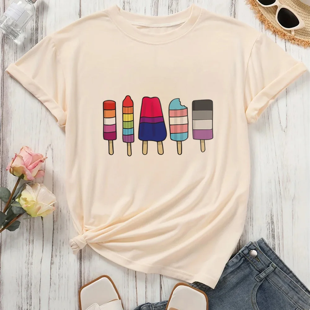 

Lesbian t-shirt girl Vintage Colorful Grunge 80s Breathable graphic tshirt hip hop Punk Trendy Breathable