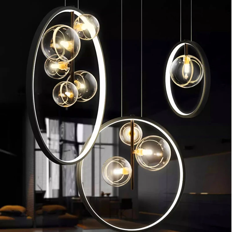 Dining room lamparas decoracion hogar moderno smart Pendant lights lamp decoration salon Chandeliers for dining room CX140DS