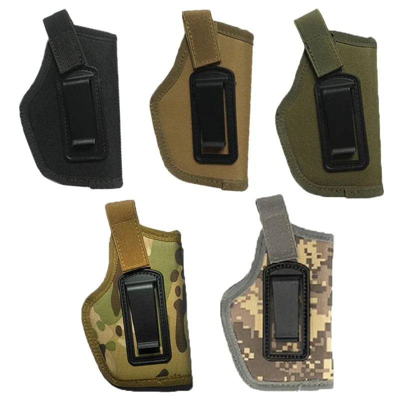 1PC Jungle Pistol Holster Outdoors Hidden Color Waist Cover Military Green Tactics Oxford CS Field Operations Hunting Camouflage