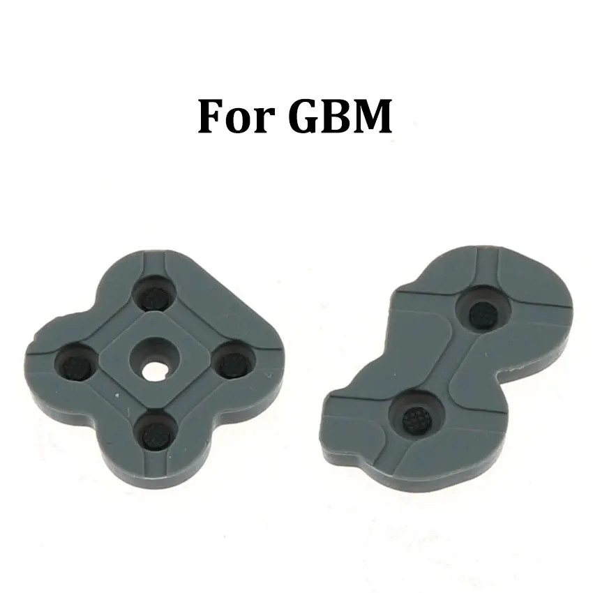 1set Rubber Conductive Buttons A B D pad For GameBoy Classic GB GBA GBC GBP GBA SP GBM Silicone Start Select Keypad Repair parts