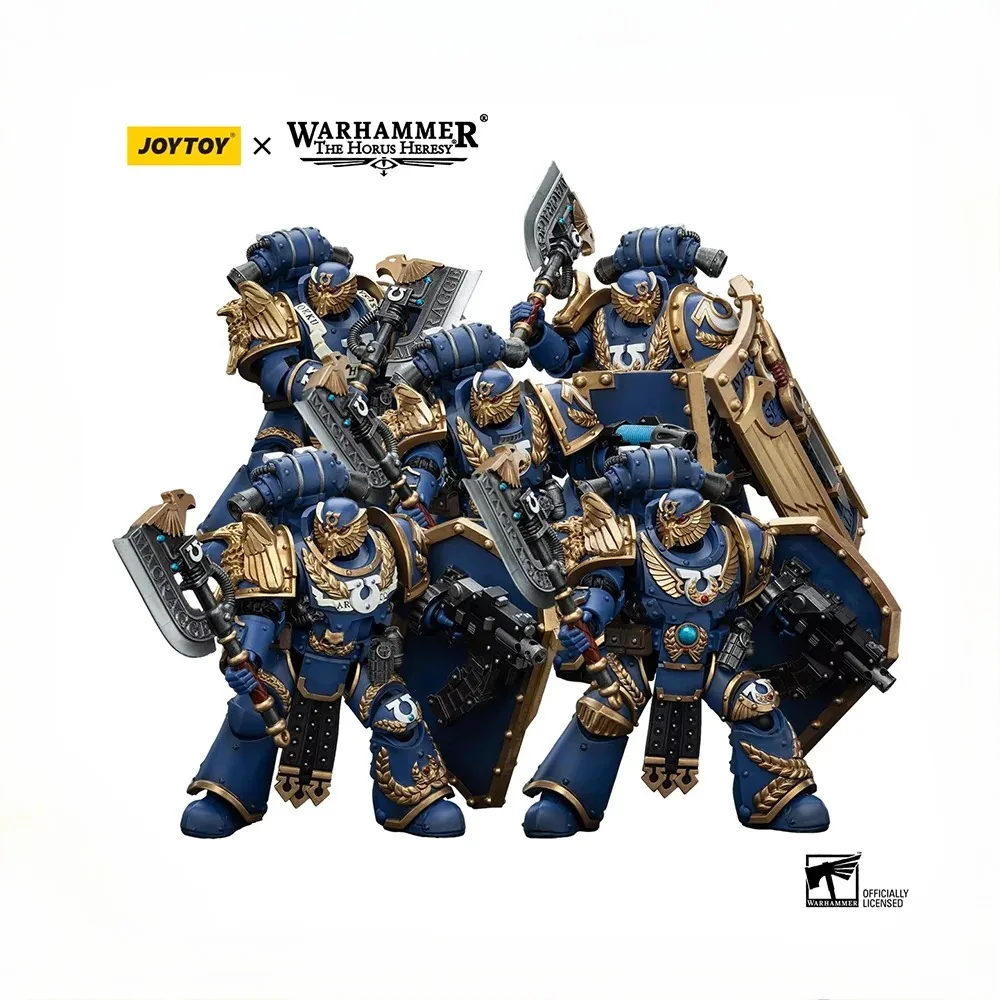 [Pre-Order] JOYTOY Warhammer 1/18 30K Action Figures Ultramarines Invictarus Remus Suzerain Squad Suzerain 5PCS Anime Model Toys