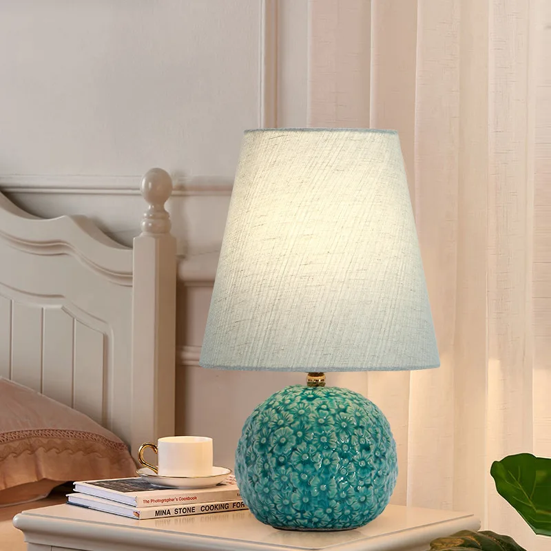 SOURA Contemporary Table Lamp LED Creative Ceramics Dimmer Desk Light For Home Living Room Bedroom Bedside Decor