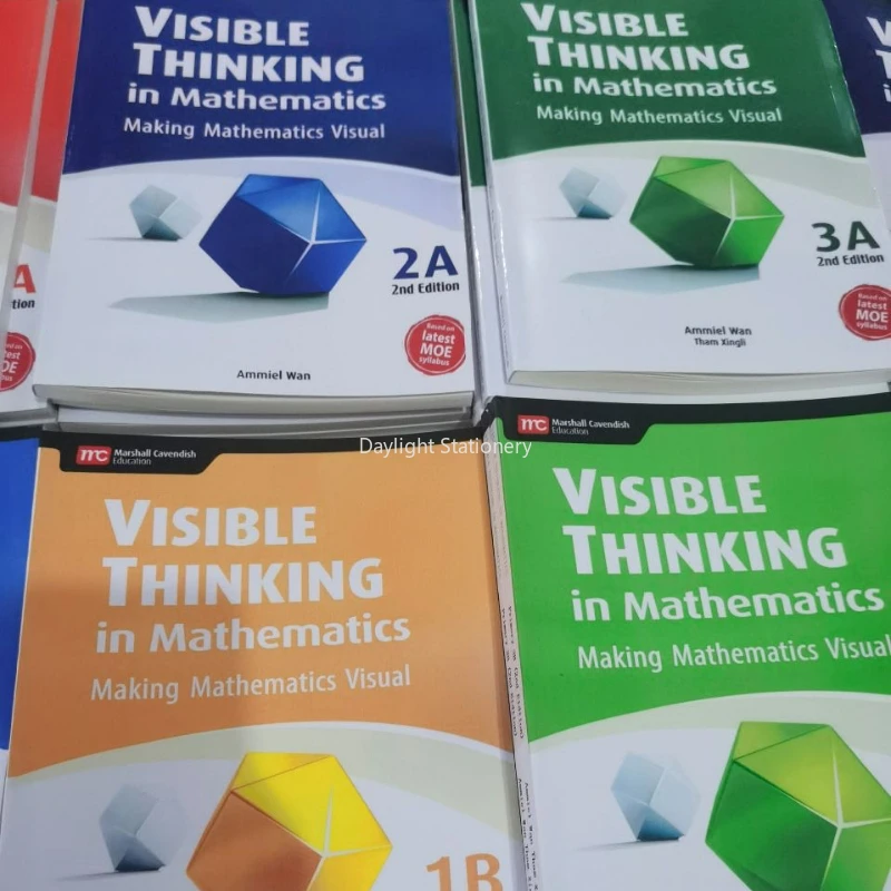 11 Books/Set New Singapore Primary School Mathematics Textbook Visible Thinking In Mathematics Workbook Educate Hot Livros