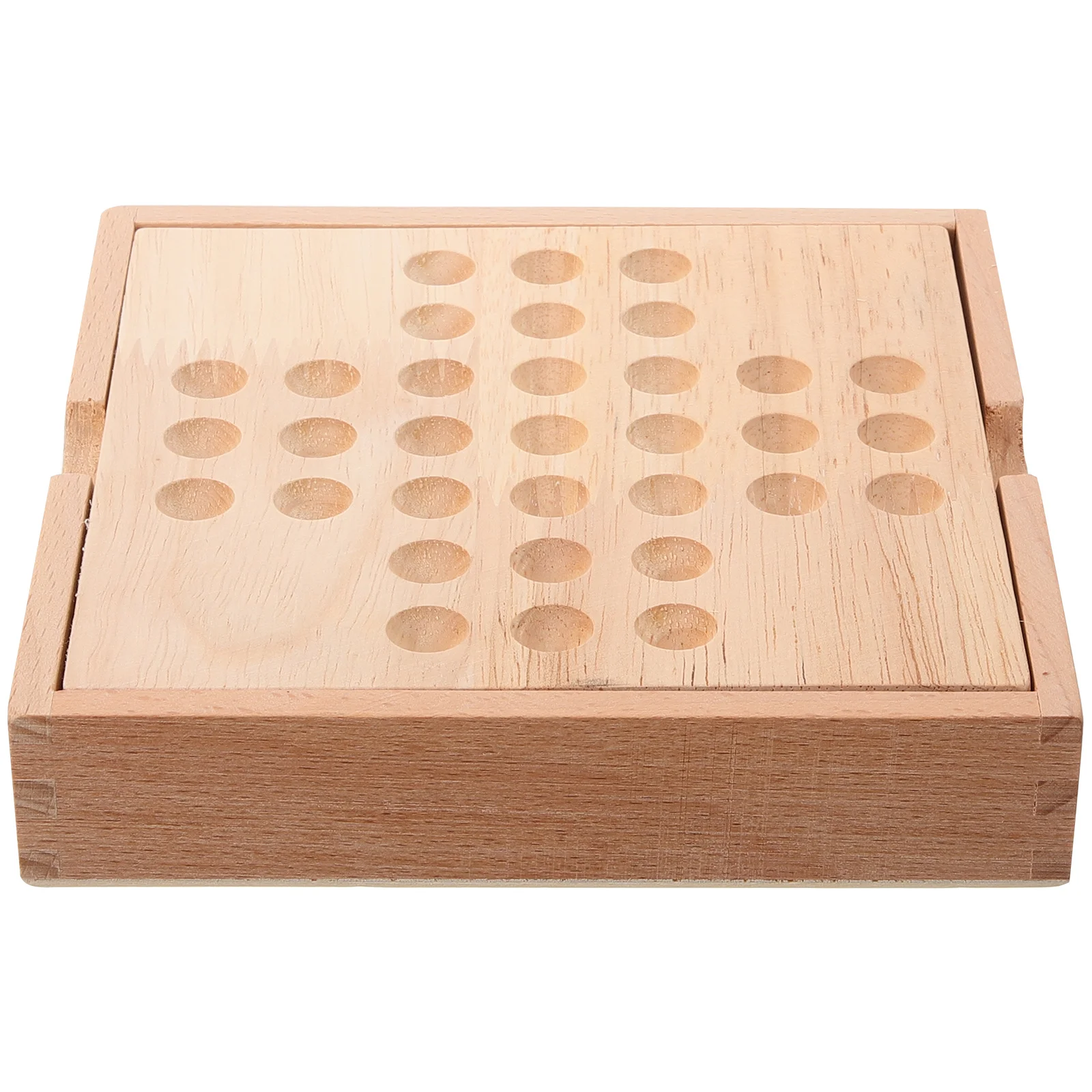 Single Noble Chess Broken-resistant Wooden Puzzle Tabletop Indoor Educational Interactive Endless