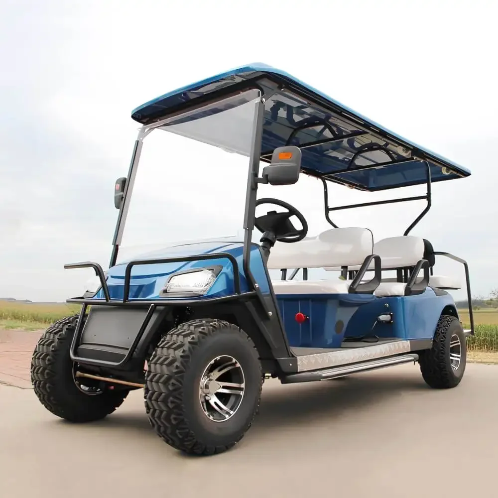 Chinese 6 Seater Electric Golf Carts Cheap Prices Buggy Car For Sale Motorized 4x4 Small Recreational Golf Cart