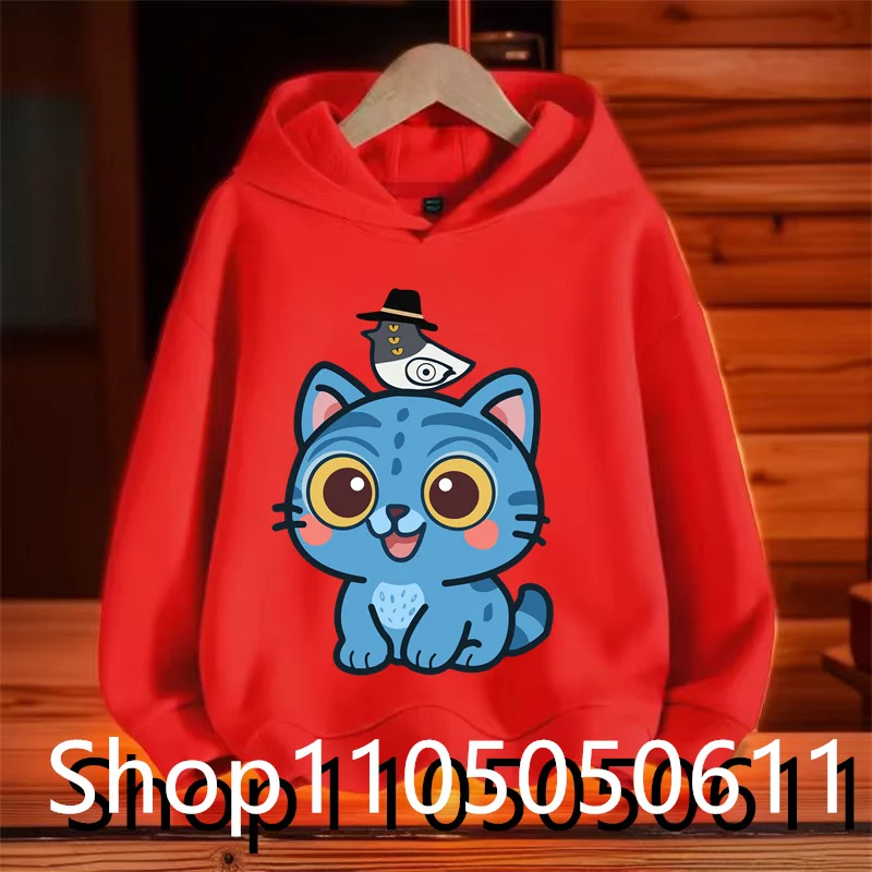 2025 KPop الشيطان هنتر هودي موضة رومي ملابس رياضية هوديي لطيف كم طويل الخريف الفتيان والفتيات الكرتون Y2K هوديي ملابس رياضية