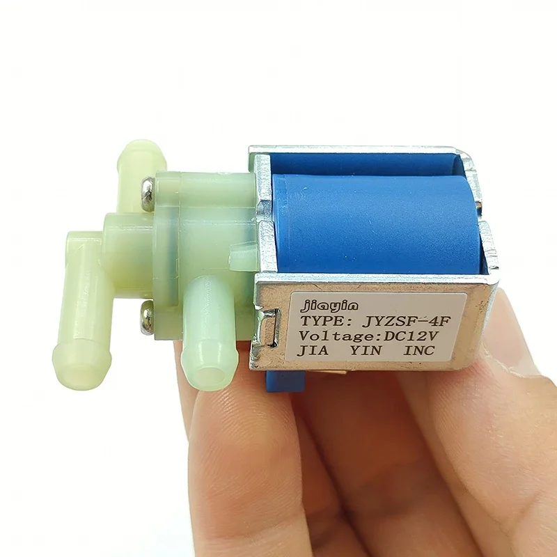 12V DC Electric Solenoid Valve 2-Way 3-Way 2-Position Straight Flow Port Pneumatic Control Valve for Automotive Applications