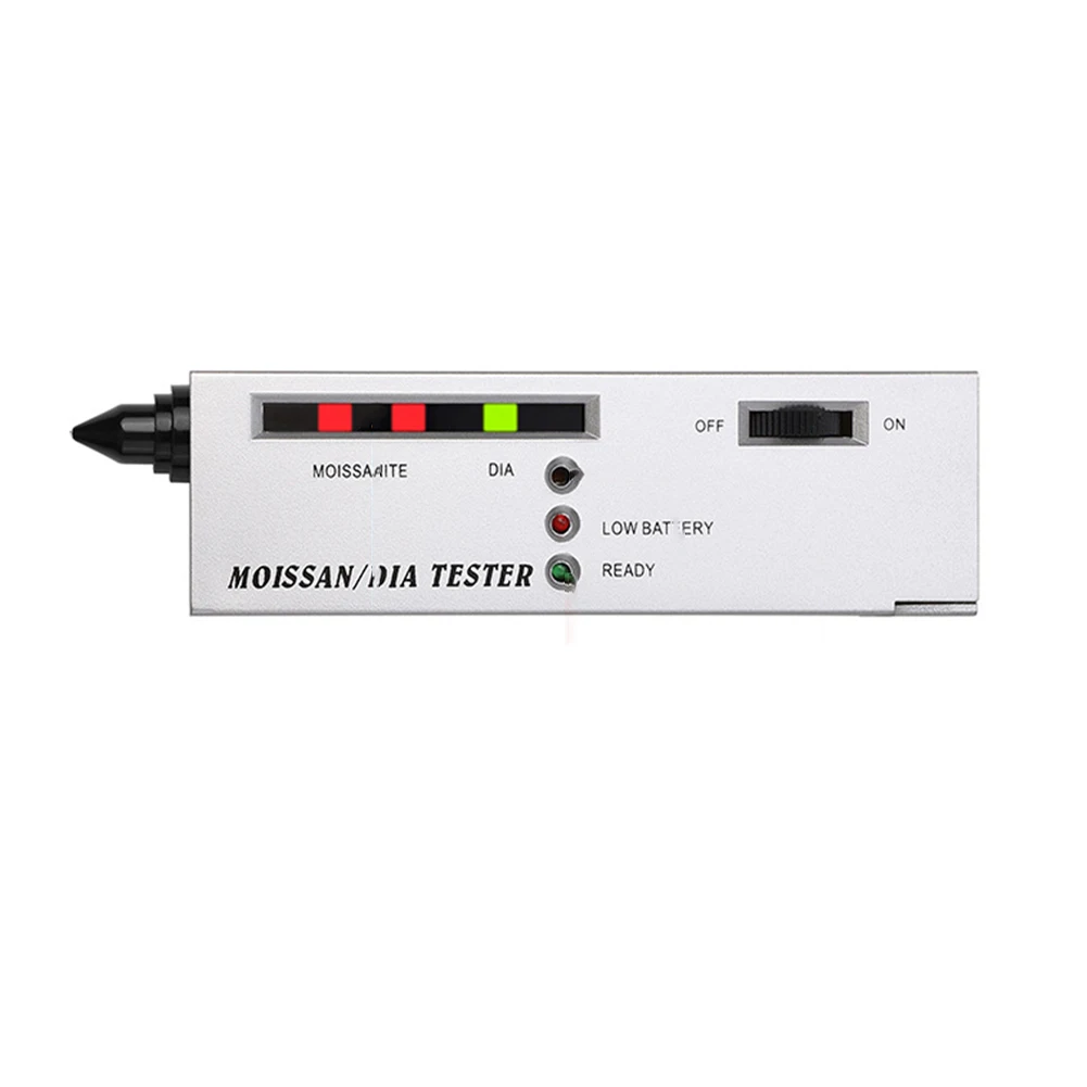 LCD LED Moissanite Hardness Tester Pen With Audible Alarm For Jewelry Thermal Conductivity Testing Tool Kit