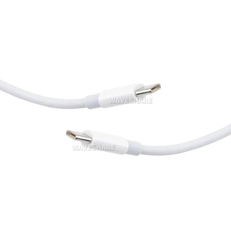 WaveshareType-C to Type-C 100W Fast Charging Data Cable, 1m Cable Length, Supports 5A High Current
