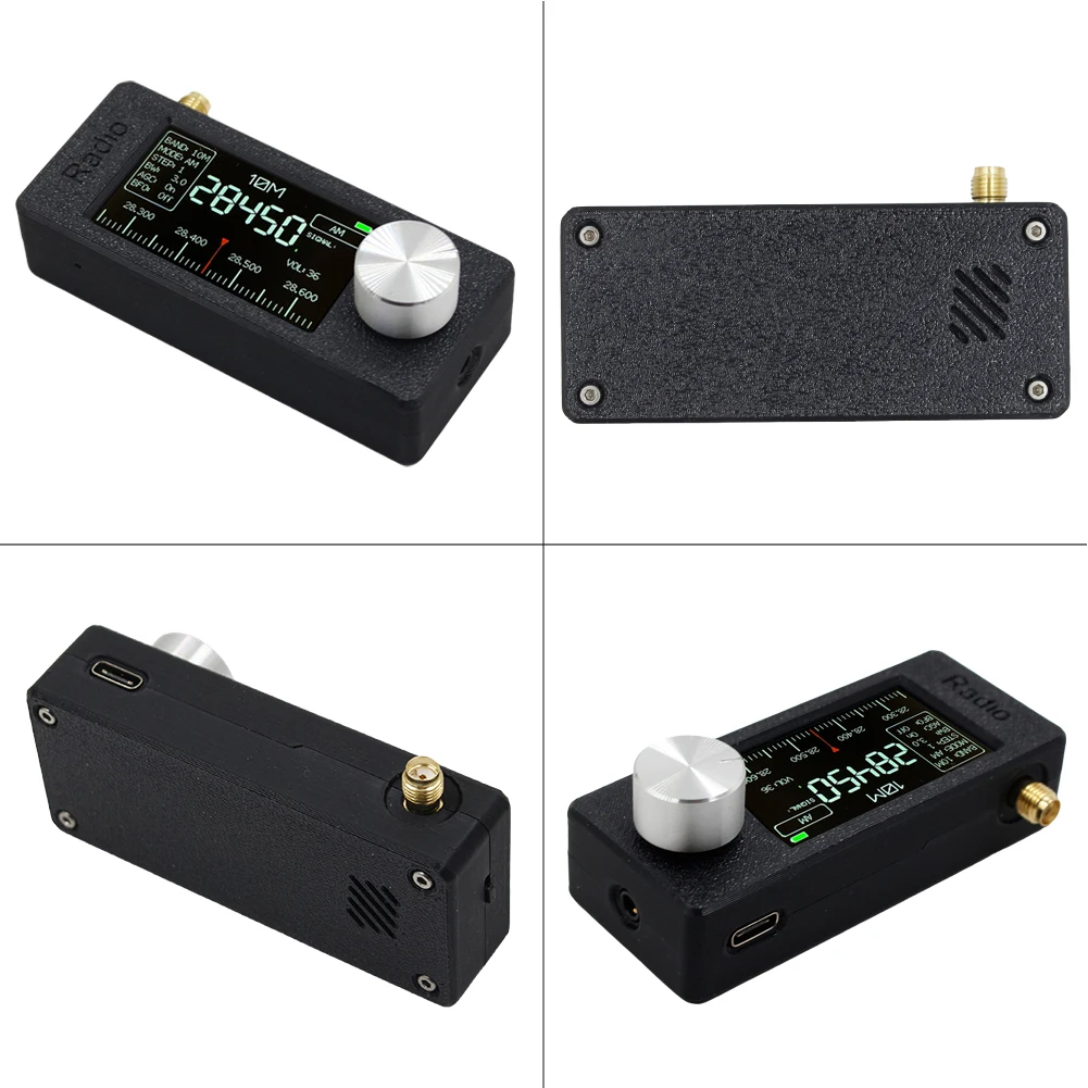 

SI4732 0.5-108mhz Portable Radio 1.9inch IPS Screen Pocket Mini Radio with Antenna All Band Radio Receiver FM/AM Radio