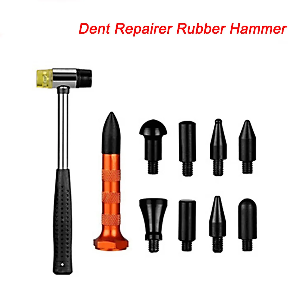 

Car Dent Repair Tool Hail Pit Sheet Metal Dent Repairer Rubber Hammer Leveling Pen 100% Brand New Repair Tool