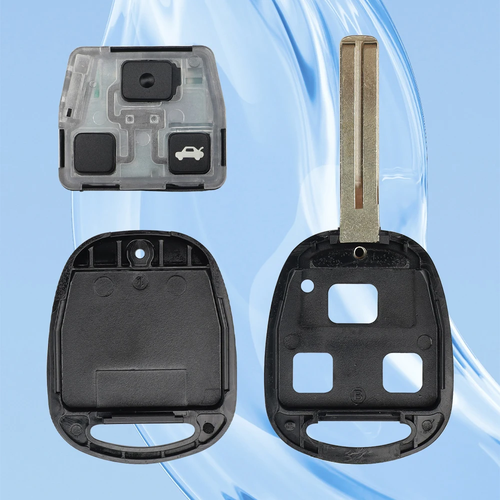 Zz FCC ID: HYQ1512V 315MHZ 4D67 4D68 4C رقاقة لتويوتا لكزس ES 250 GS SC 300 LS 400 LX 450 1989-2001 2/3 زر التحكم عن بعد