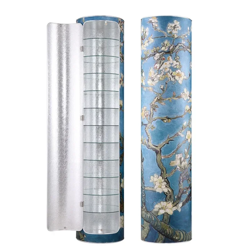 

Rotating shoe cabinet shoe rack European American round cylinder multi-functional household storage large capacity