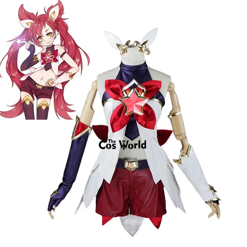 LOL Star Guardian السحرية فتاة Jinx الزي الرسمي السراويل الزي ألعاب تأثيري ازياء