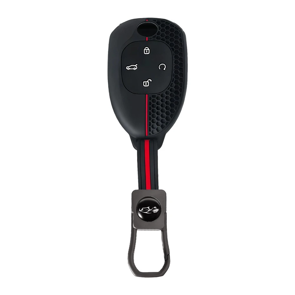 Silicone Car Smart Key Case Cover Shell For GAC Trumpchi GS4 GM8 GA3 GA6 GA4 GS5 GS3 Legend GS8 Empow J11 J12 J13 J14 J15 J16