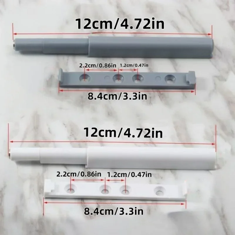 4pcs high-quality drawer push-pull silent dampers Rebound device, furniture hardware accessories,suitable for wardrobes,cabinets