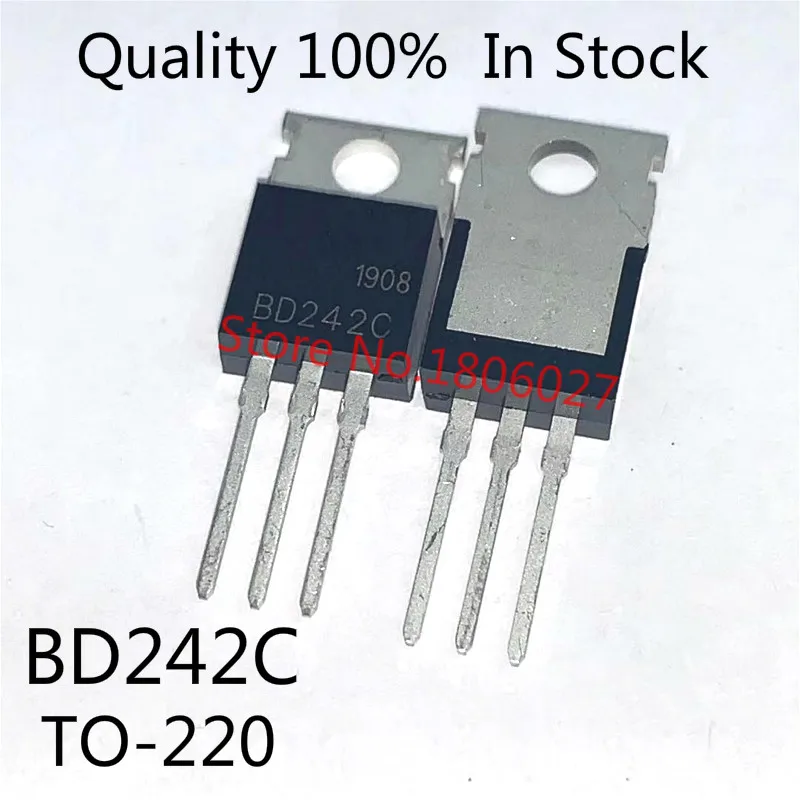 10 PÇS/LOTE BD242C TO-220 Triodo