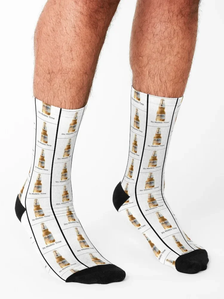 Modelo Time Socks shoes with print Socks Male Women's