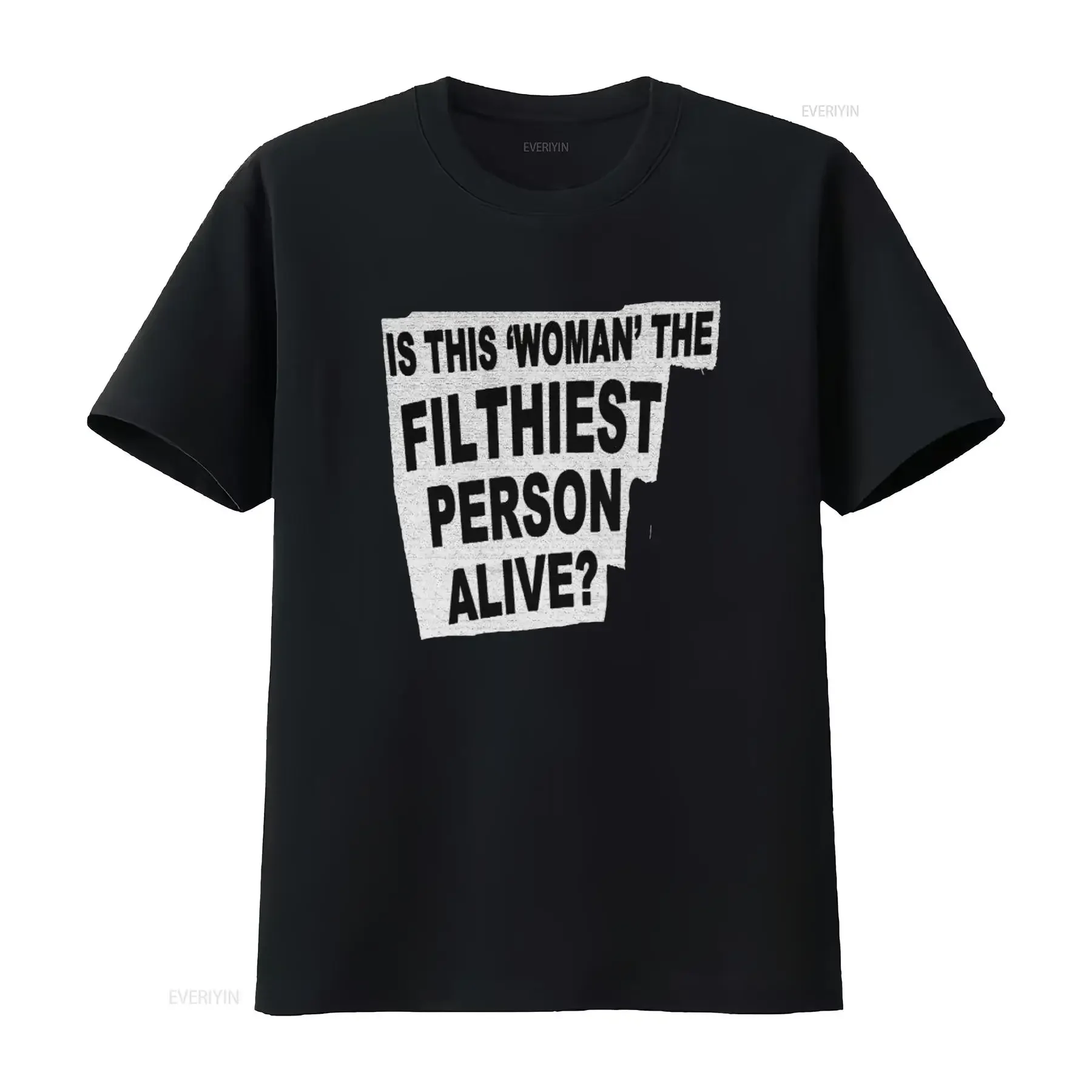 T-shirt « La personne la plus sale de la planète » vintage, délavé, unisexe, confortable, vêtements de créateur, élégant, légèrement extensible, graphique streetwear