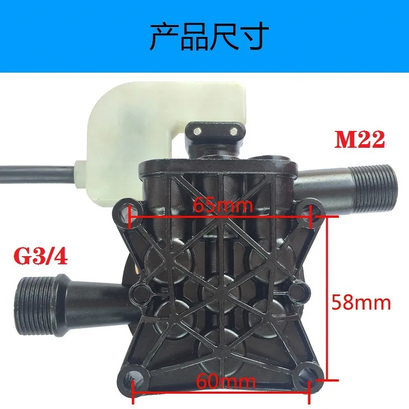 high pressure car washing machine head pump head self priming pump head plunger pump brush water gun accessories washing tools