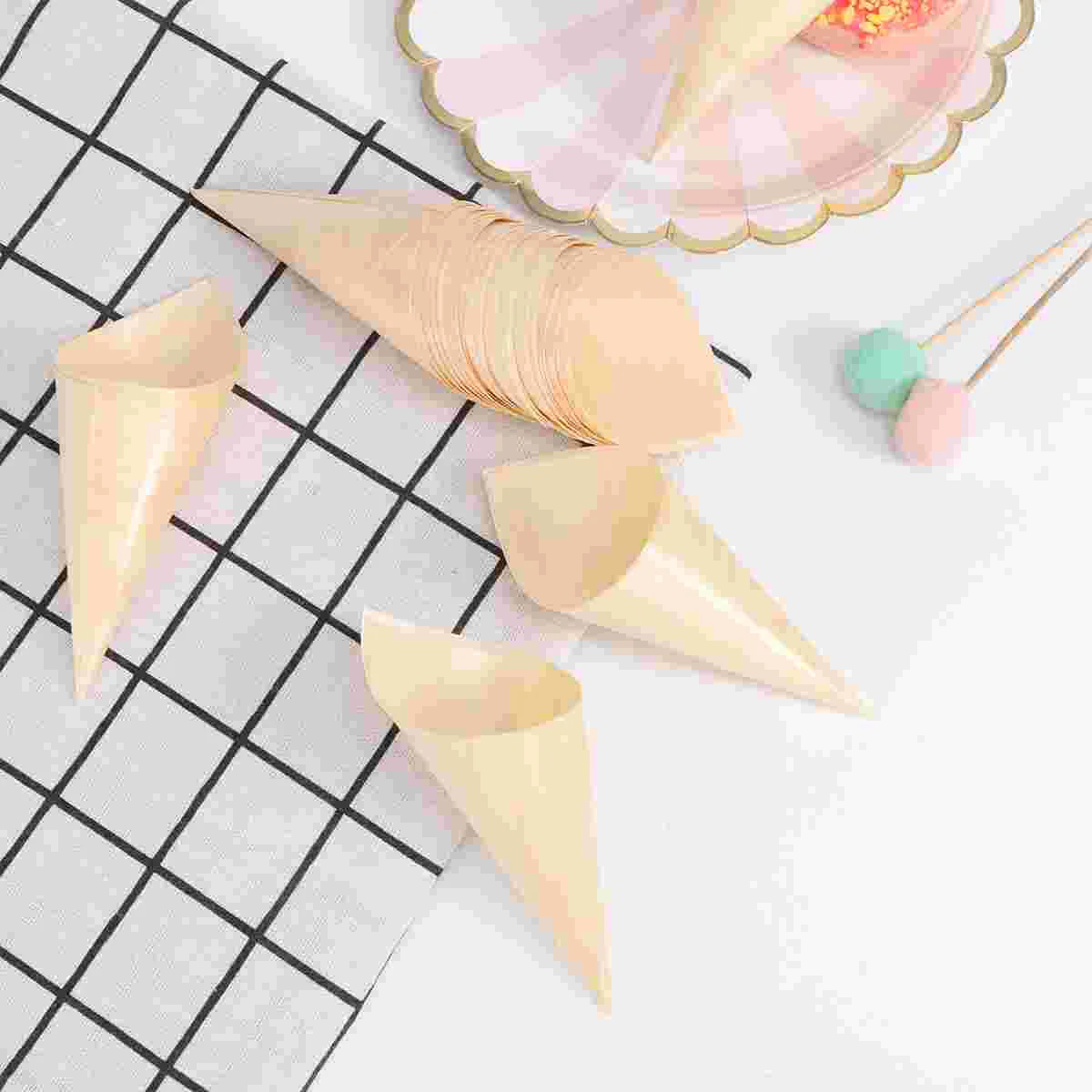 25 Pcs Ice Cream Cups Cones Party Supplies Dog Toy Bundle Vending Machine Bamboo Travel Upholstered Toys