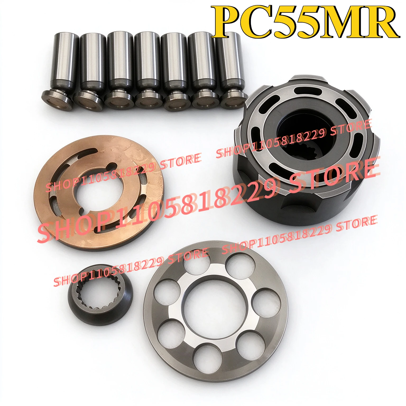 Hydraulic Motor Component PC55 Excavator Rotation Motor Repair Kit PC55MR