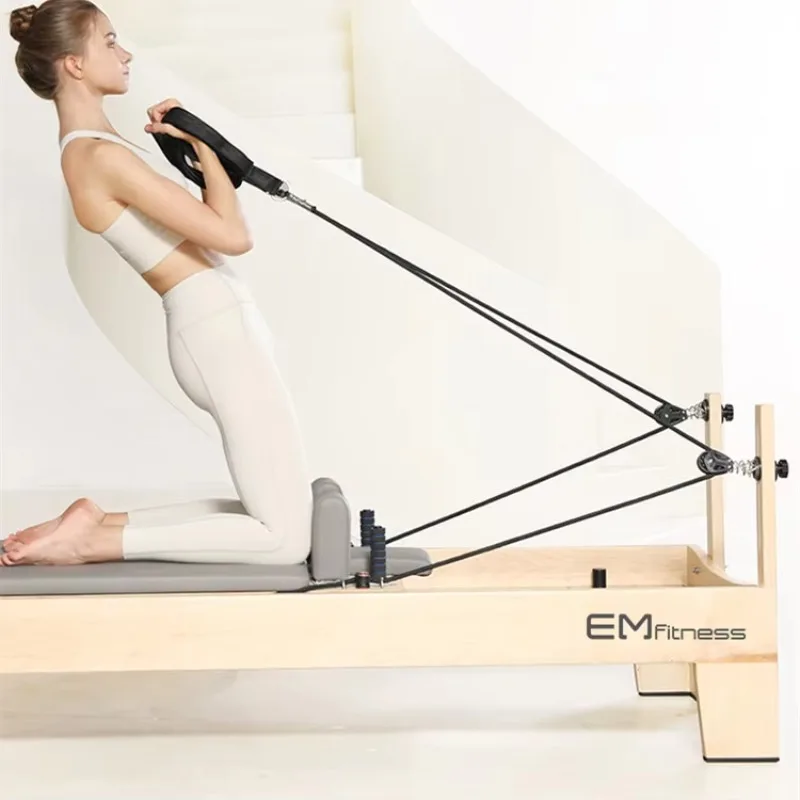 YTYIN High Quality Wooden Pilates Reformer Machine Bed For Houme Use