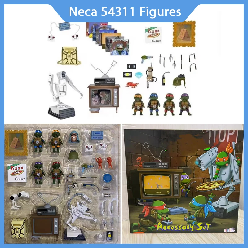 

Фигурки Neca 54311, аксессуар для черепахи ниндзя, подходит для аниме-фигурок, Коллекционная модель, игрушка в подарок, 7 дюймов, в наличии