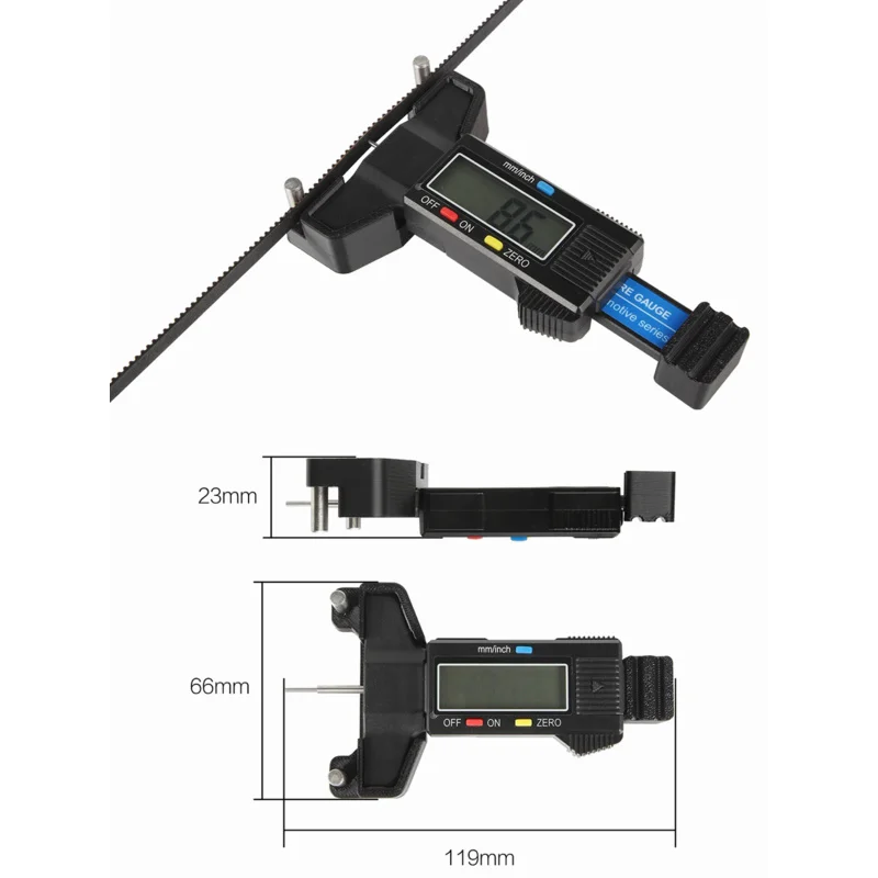 調整可能なベルトテンションメーターテスター、3Dプリンター用2gtタイミングテンショメーター、印刷革新的な改善