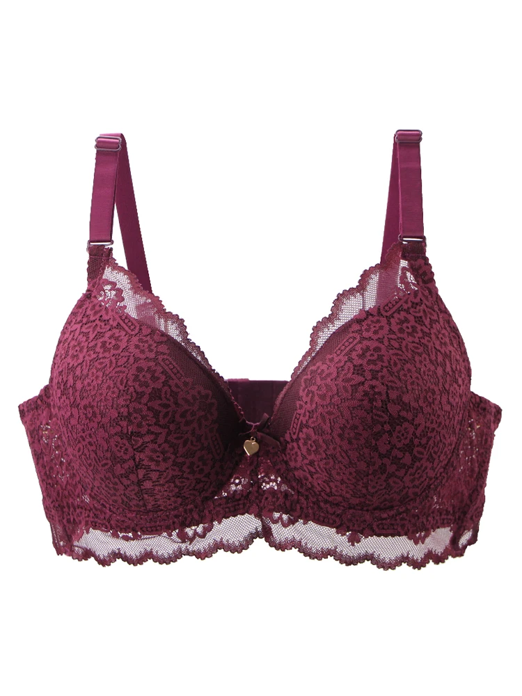 2025 Nowe biustonosze 36/80 38/85 40/90 42/95 CD Cup Różowy Biały Beżowy Szary Bordowy Czarny Bielizna Plus Size Bielizna — zdjęcie 2