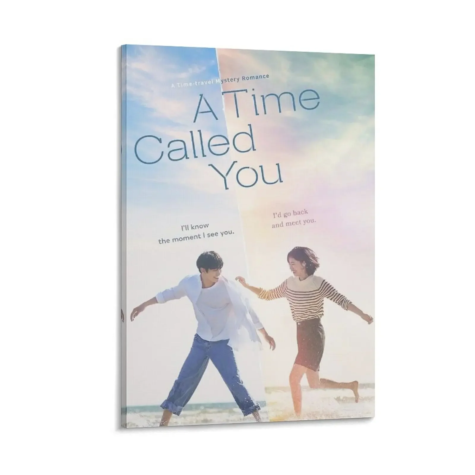 

A TIme Called You Kdrama - Into Your Time Canvas Painting art mural room decorations for girls house decorations wall decor