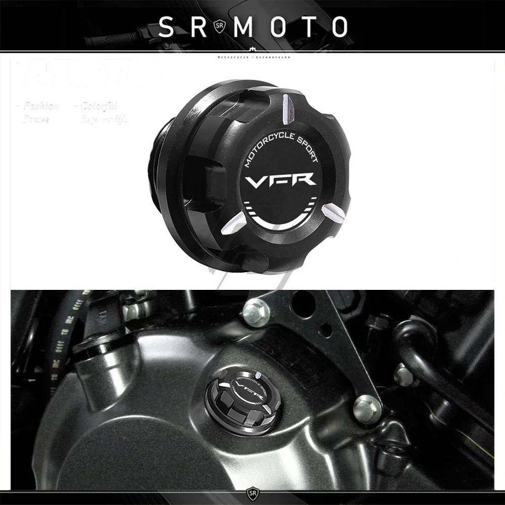 

Motorcycle Accessories Engine Filler Oil Cap Case for Honda VFR800F VFR1200F