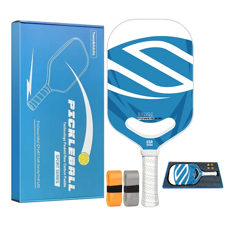 New T700 Carbon Fiber Fiberglass Pickleball Paddle Complete Set, Professional Pickleball Racket Kit for Indoor Outdoor  Practice