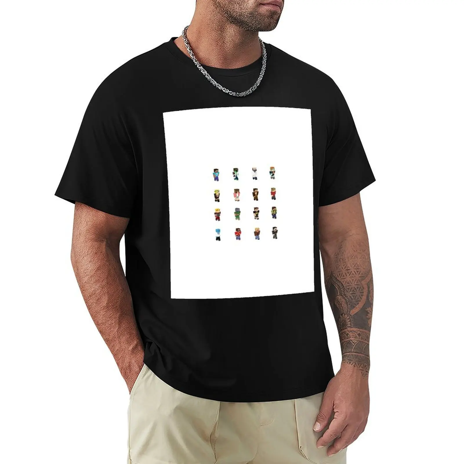 Hermits of Hermitcraft! T-Shirt designer shirts graphic tee shirt Funny t-shirt designer t shirt men