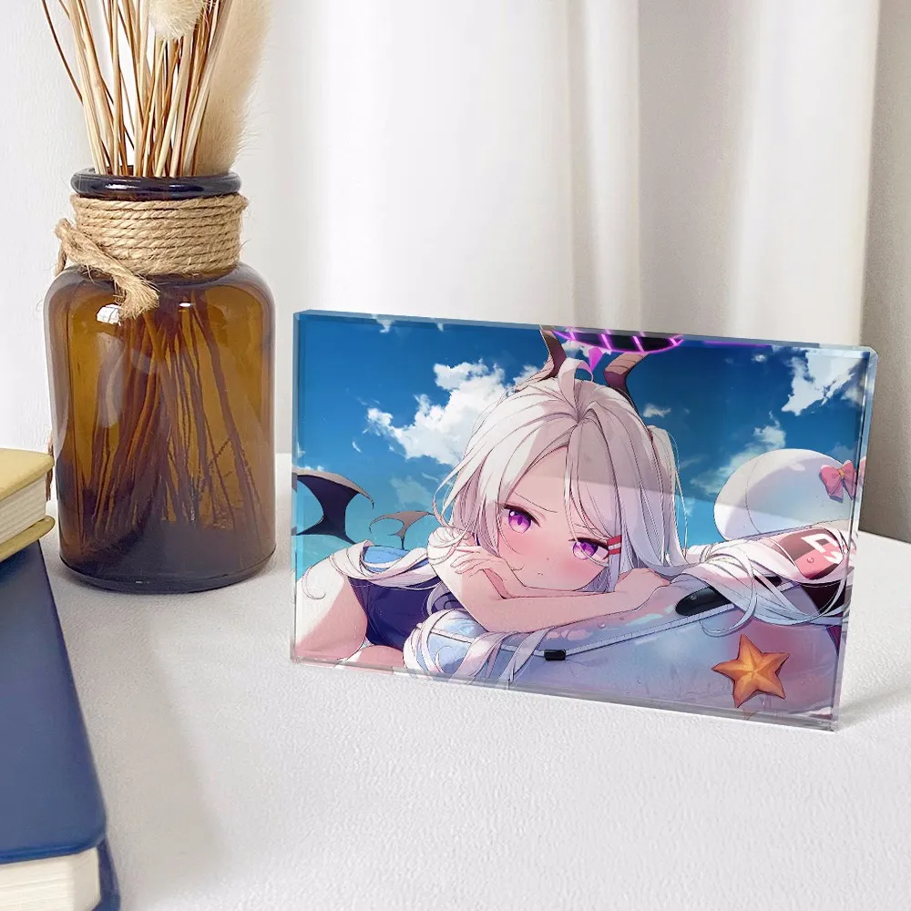 

Anime Blue Archive 12cm Cosplay Acrylic Figure Transparent Desk Figure 4722 Kids Collection Toy
