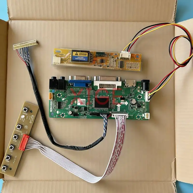 

Плата контроллера Matrix Drive Board для ITSX95 HSD150PK14 N150P5 HSD150PK17 HDMI+DVI+VGA 1-CCFL 1400x1050 LVDS-30Pin 1400*1050 DIY Kit