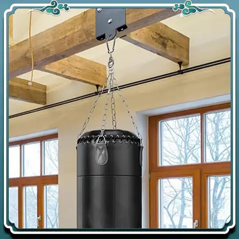 Reliable Heavy Duty Boxing Bag Holder Wall Mount Training Sandbag Hook 360° Rotating Ceiling Mount  Hook