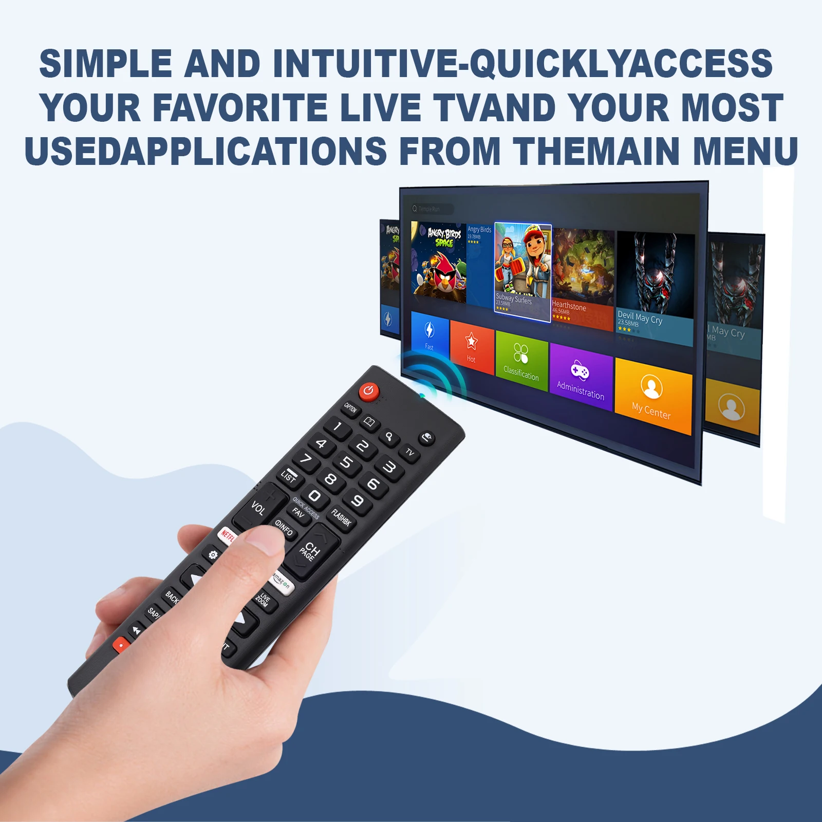 جديد AKB75095307 IR التحكم عن بعد لاستبدال LG TV 43UJ6560 49UJ6500 55UJ6540 55UJ6300 60UJ6050 70UJ657