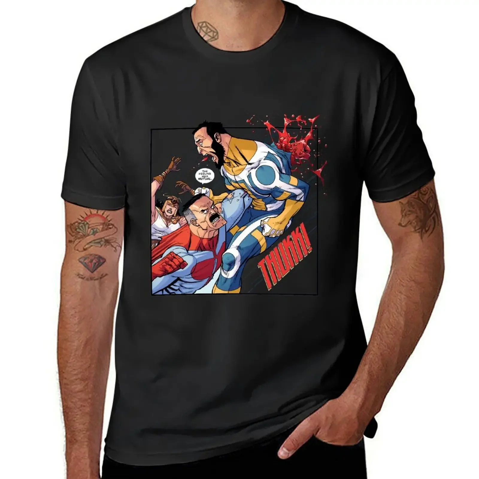 

Omni Man T-Shirt sports fans plus size tops anime t shirts oversized t shirts for men