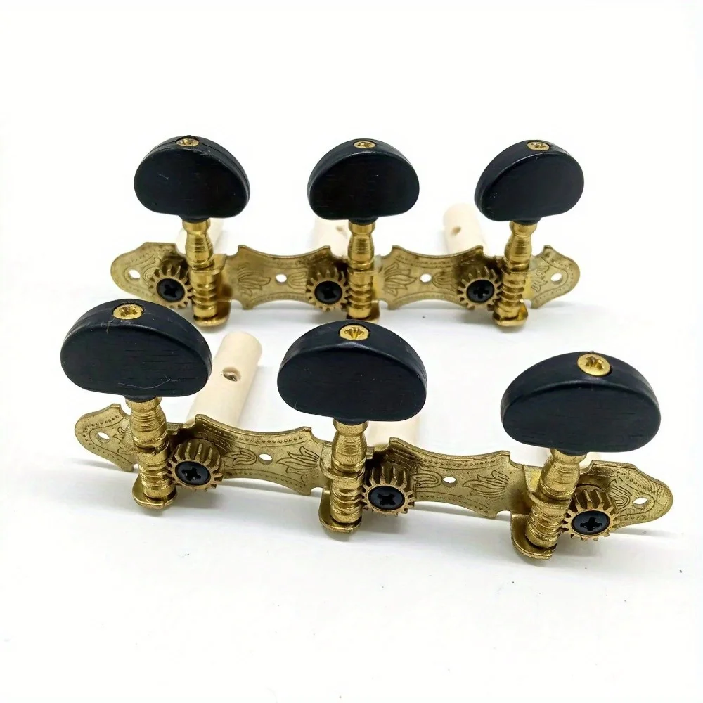 1 SET Left Right Classical Guitar String Tuning Pegs Machine Heads Tuners Keys 3L3R Professional Guitar Accessories