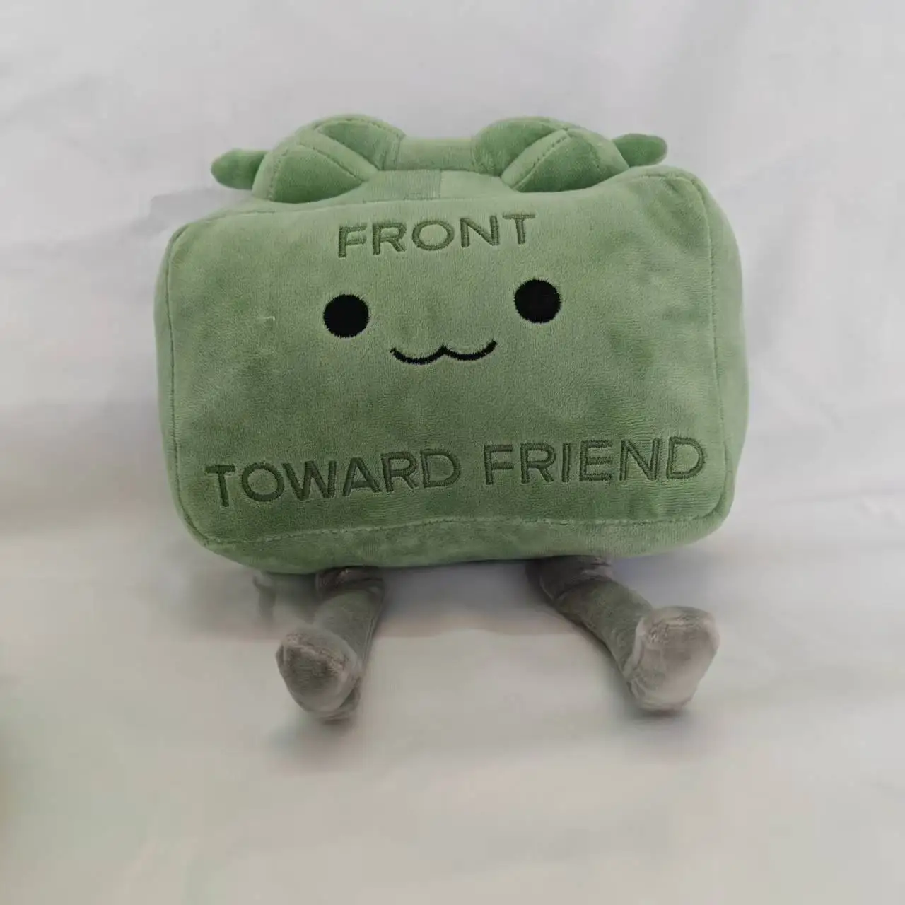Jouet en peluche Claymore, poupée de dessin animé, Animal en peluche, oreiller doux, cadeau d'anniversaire, mignon, vert, coussin, cadeau pour enfants