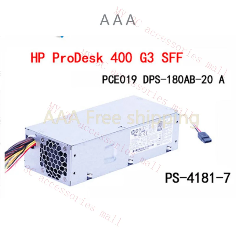 

For HP Universal PCE019 DPS-180AB-20 A/400 G3 SFF PS-4181-7 180W Power Supply