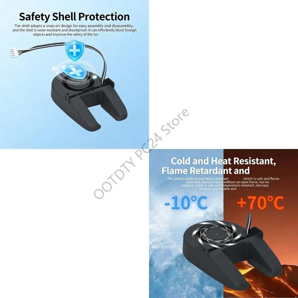 H7BA 50x15mm 5015 Cooling Fan Direct Replacement For 3D Printer Component Cooling Easy Installation Low Noise Accessories