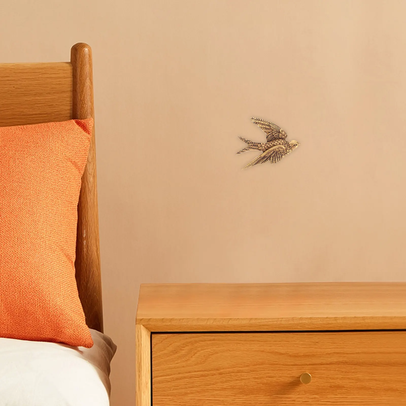 

Настенный декор из смолы в виде ласточки, в ретро-стиле, элегантное исполнение, устойчивый к выцветанию и деформации, украшение для дома и сада