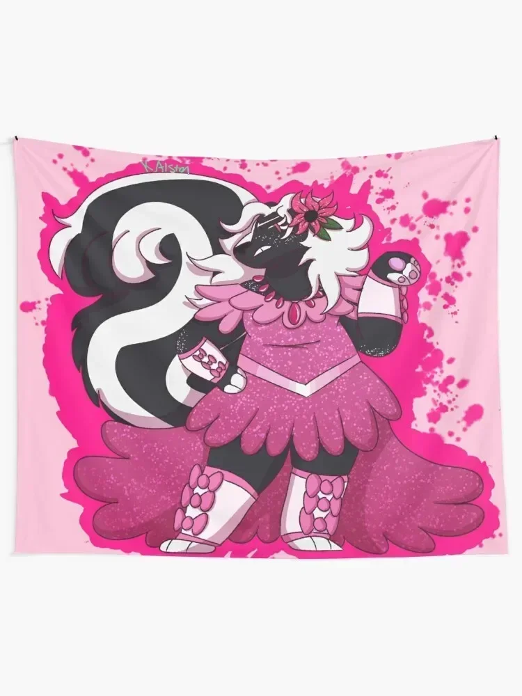 Skunk Lady Tapestry Carpet Wall Home Decoration Tapestry