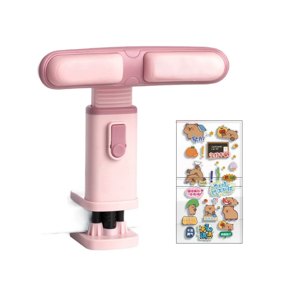 

Регулируемый по высоте корректор осанки для сидения с блокнотом для письма, зажим для поддержки груди, защита для глаз, удобная, нескользящая