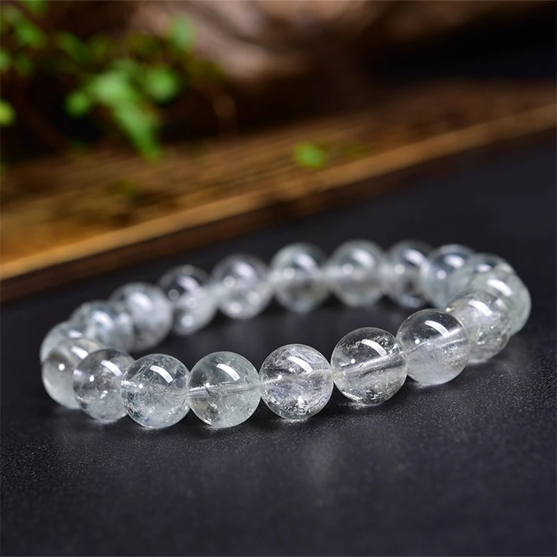 11MM Natural Clear Quartz Bracelet Lava Tiger Eye Bracelet Made Of Natural Stone Jewelry For Women Gift 1PCS